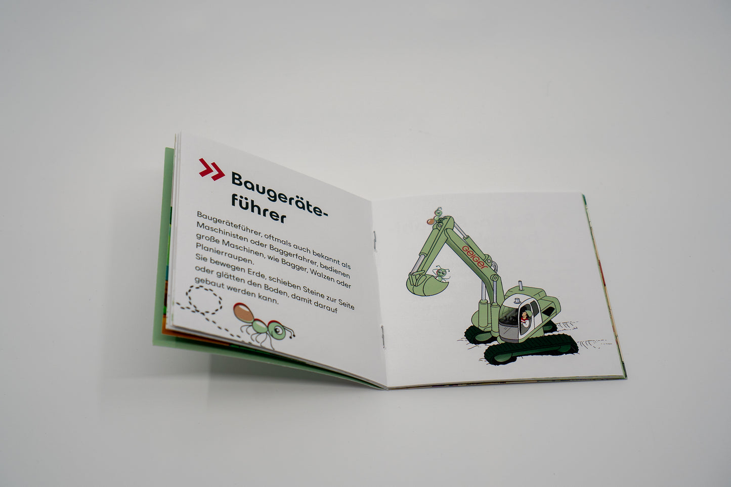 Kleines Büchlein für Kinder mit vielen Geiger-typischen Bildern und Motiven, die es zu entdecken gibt.